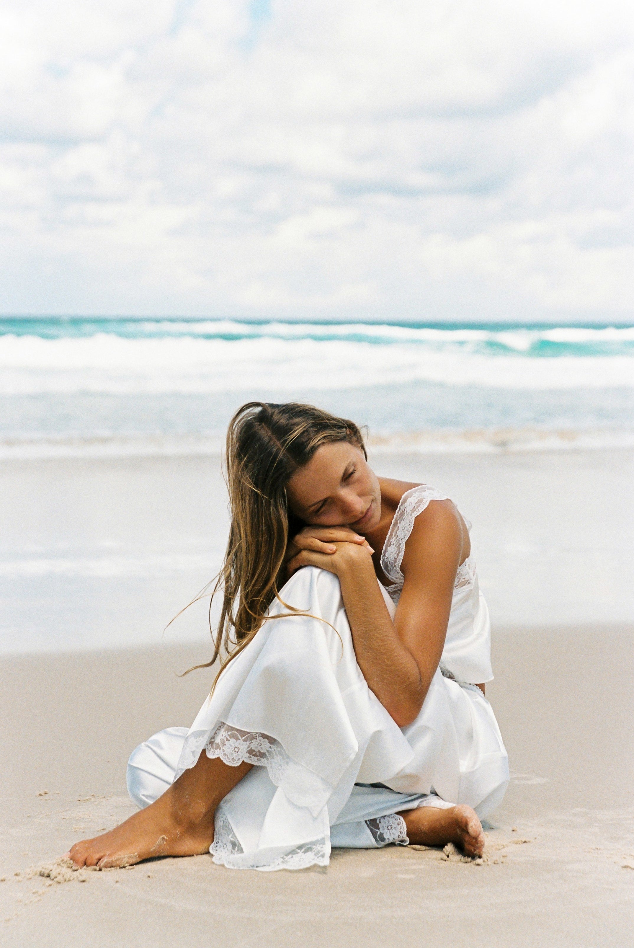 Cindy Pant Set Ivory (S)