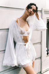 Olivia Robe Ivory