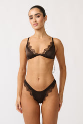 Sorrento Bralette Set Espresso