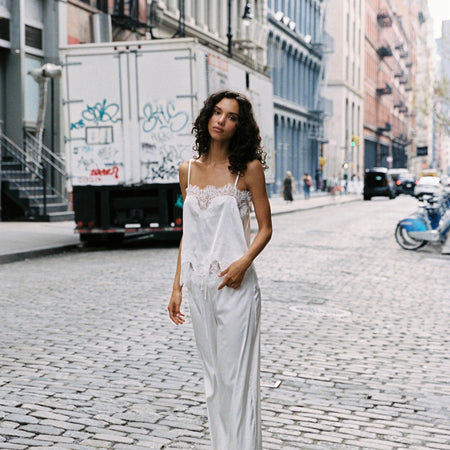 Olivia Pant Set Ivory