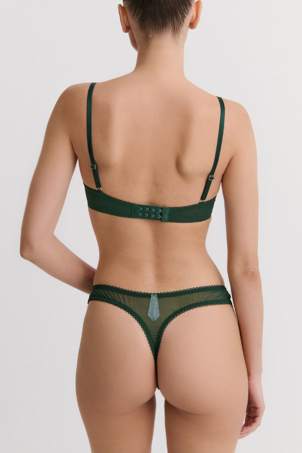 Sorrento Thong Forest Green