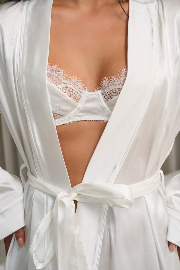 Matilda Robe Ivory