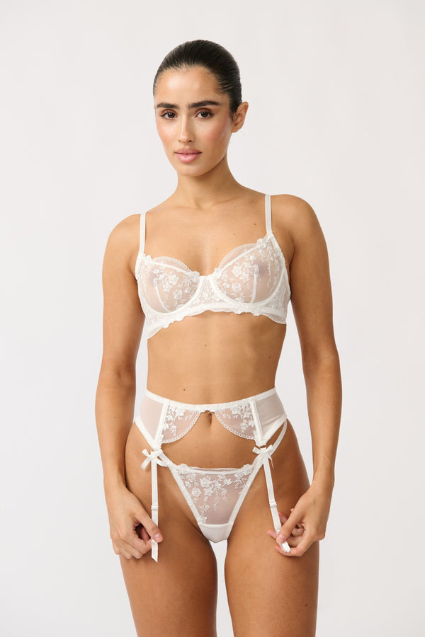Sofia Thong White