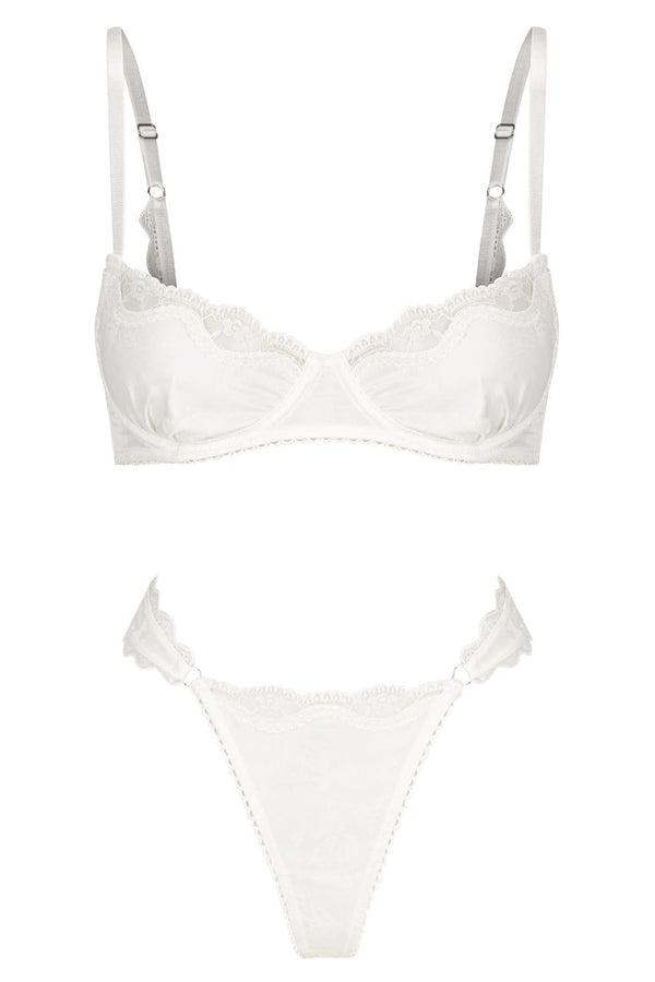 Priscilla Set Ivory Jacquard