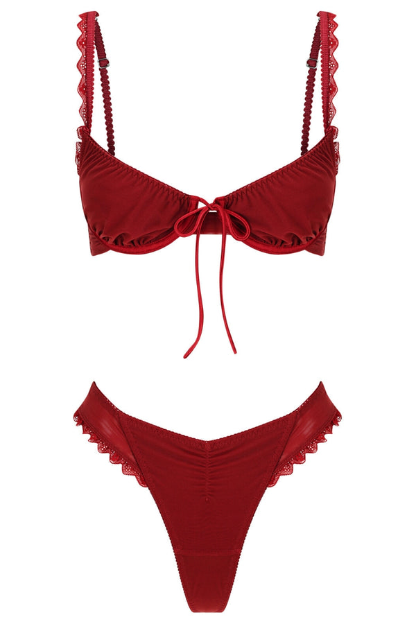 Hazel Set Red