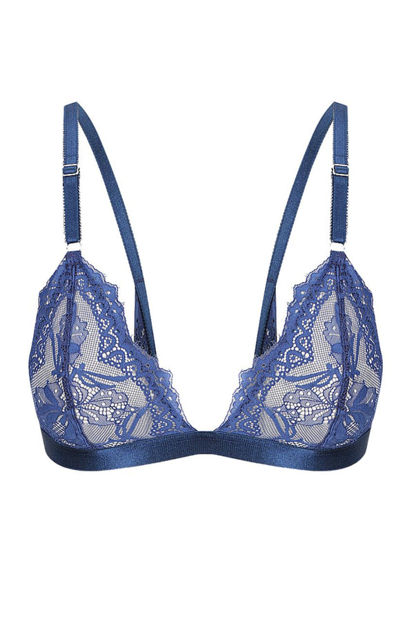 Fleur Bralette Cobalt