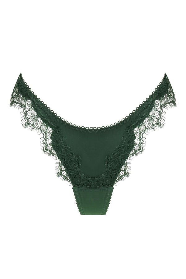 Sorrento Thong Forest Green