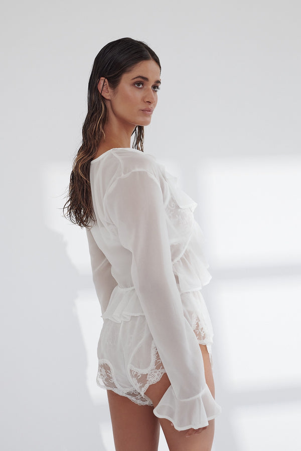 Winnie Blouse Ivory
