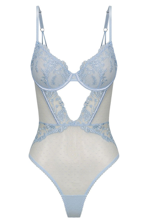 Nicolette Bodysuit Cornflower