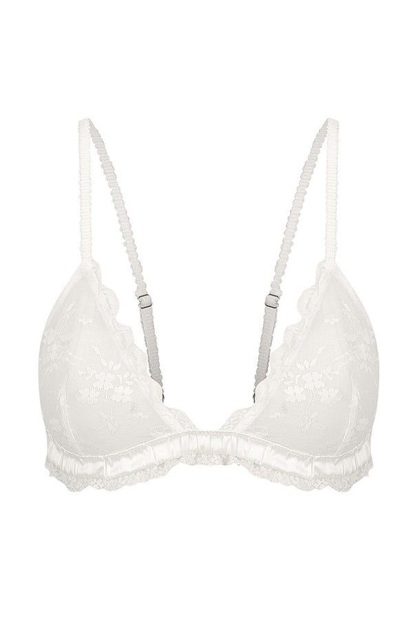 Tuesday Bralette White