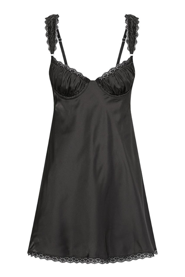 Celeste Slip Black