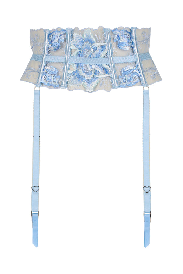 Belle Garter Belt Ice