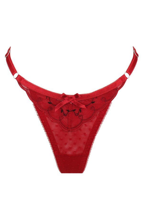 Cupid Thong Red