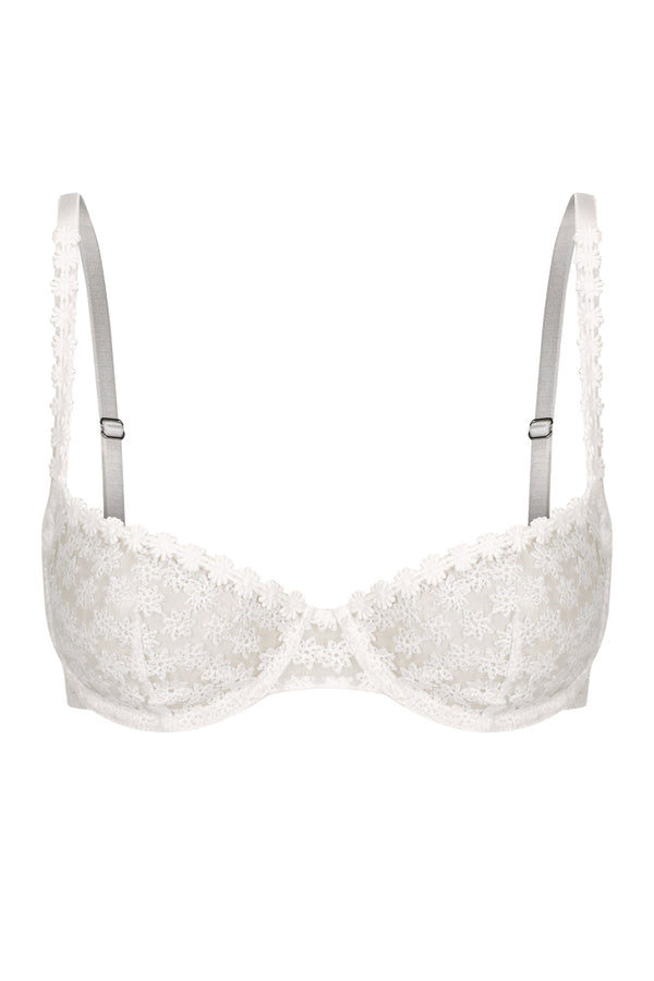 Daisy Underwire White