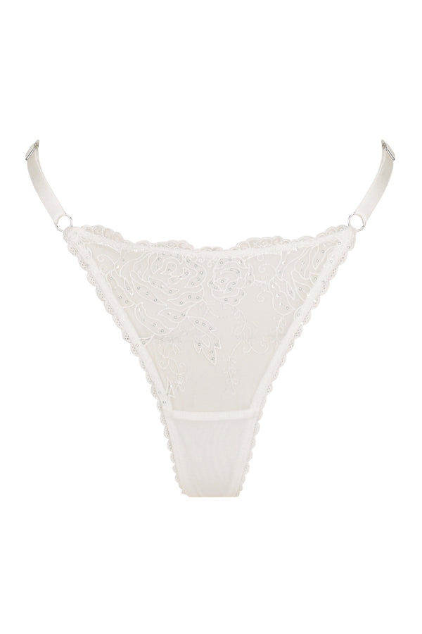 Delilah Thong White