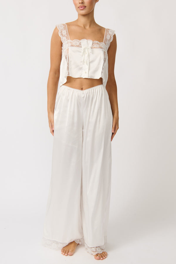 Cindy Pant Set Ivory