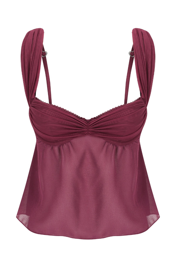 Hanna Camisole Cherry Cola