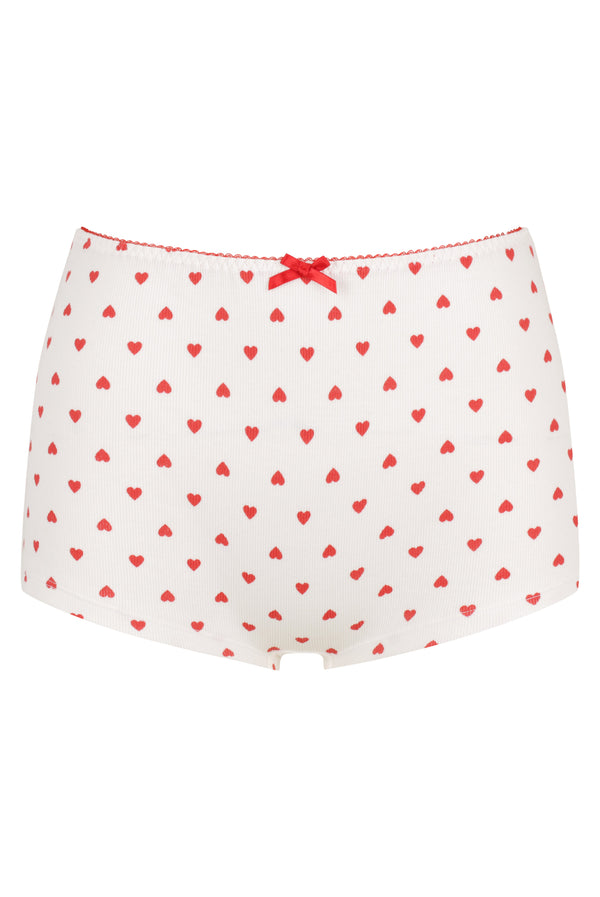 Hugo Short Heart Print