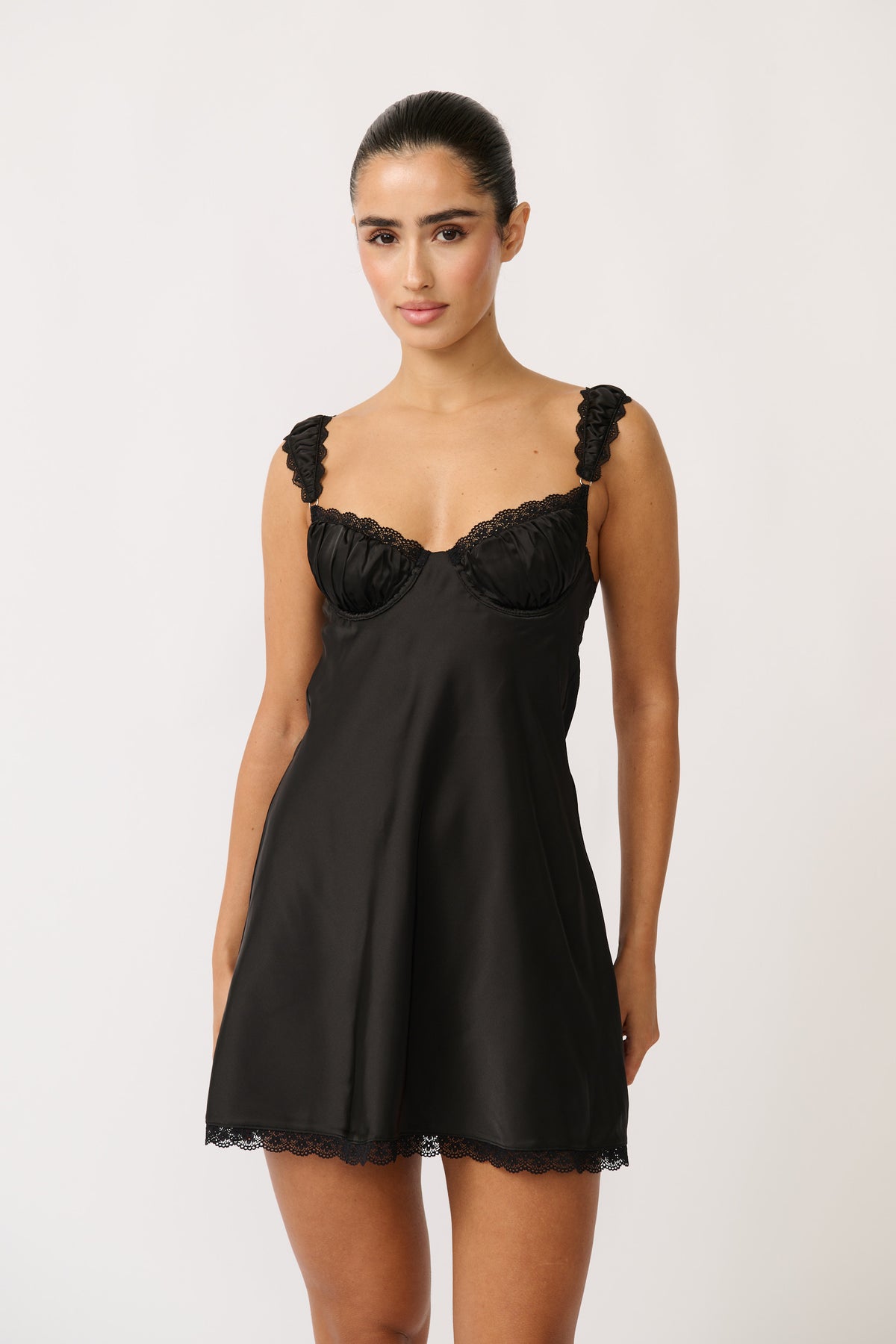 Celeste Slip Black
