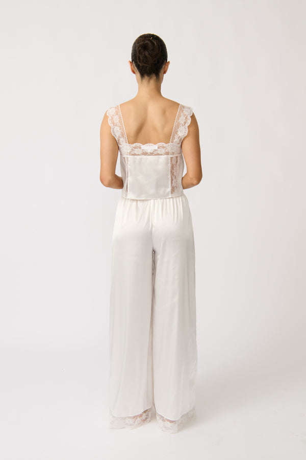 Cindy Pant Set Ivory