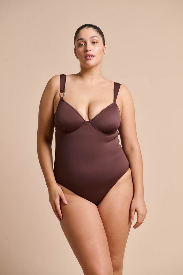Cleo Swim One Piece Espresso