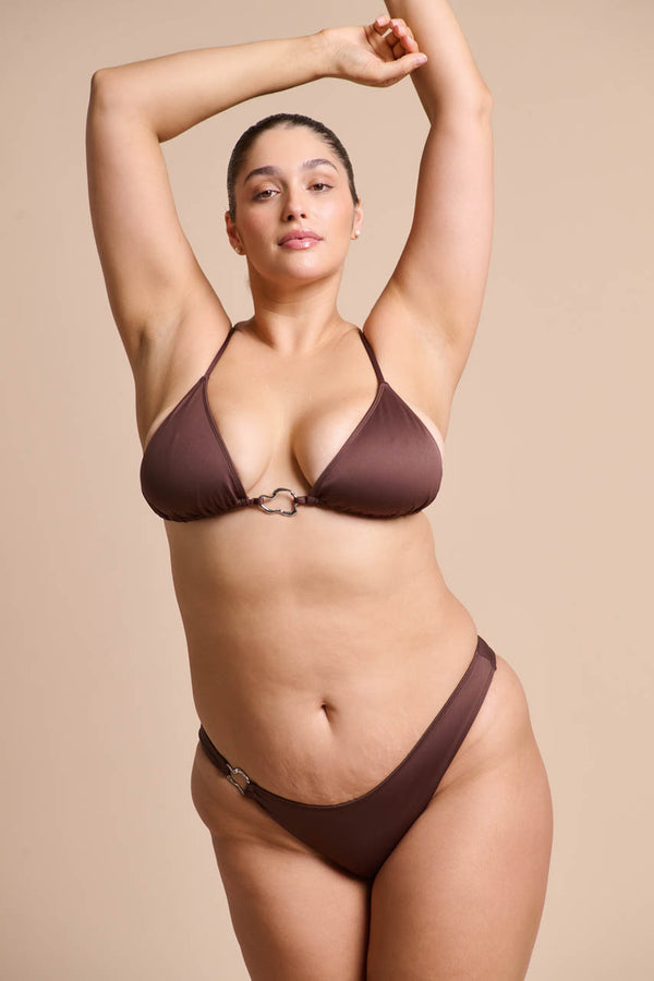 Cleo Swim Brief Espresso
