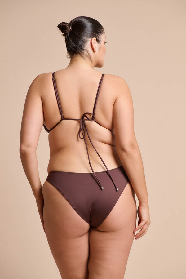 Cleo Swim Brief Espresso