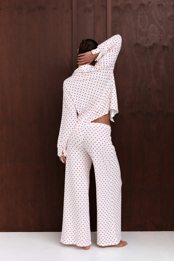 Hugo Pant Heart Print