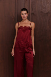 Olivia Camisole Rhubarb