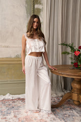 Cindy Pant Set Ivory