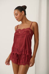 Olivia Camisole Rhubarb
