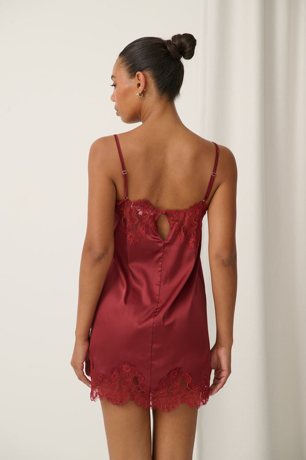 Olivia Slip Rhubarb