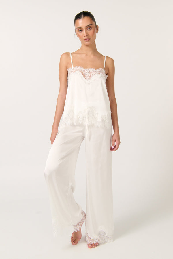 Olivia Pant Set Ivory