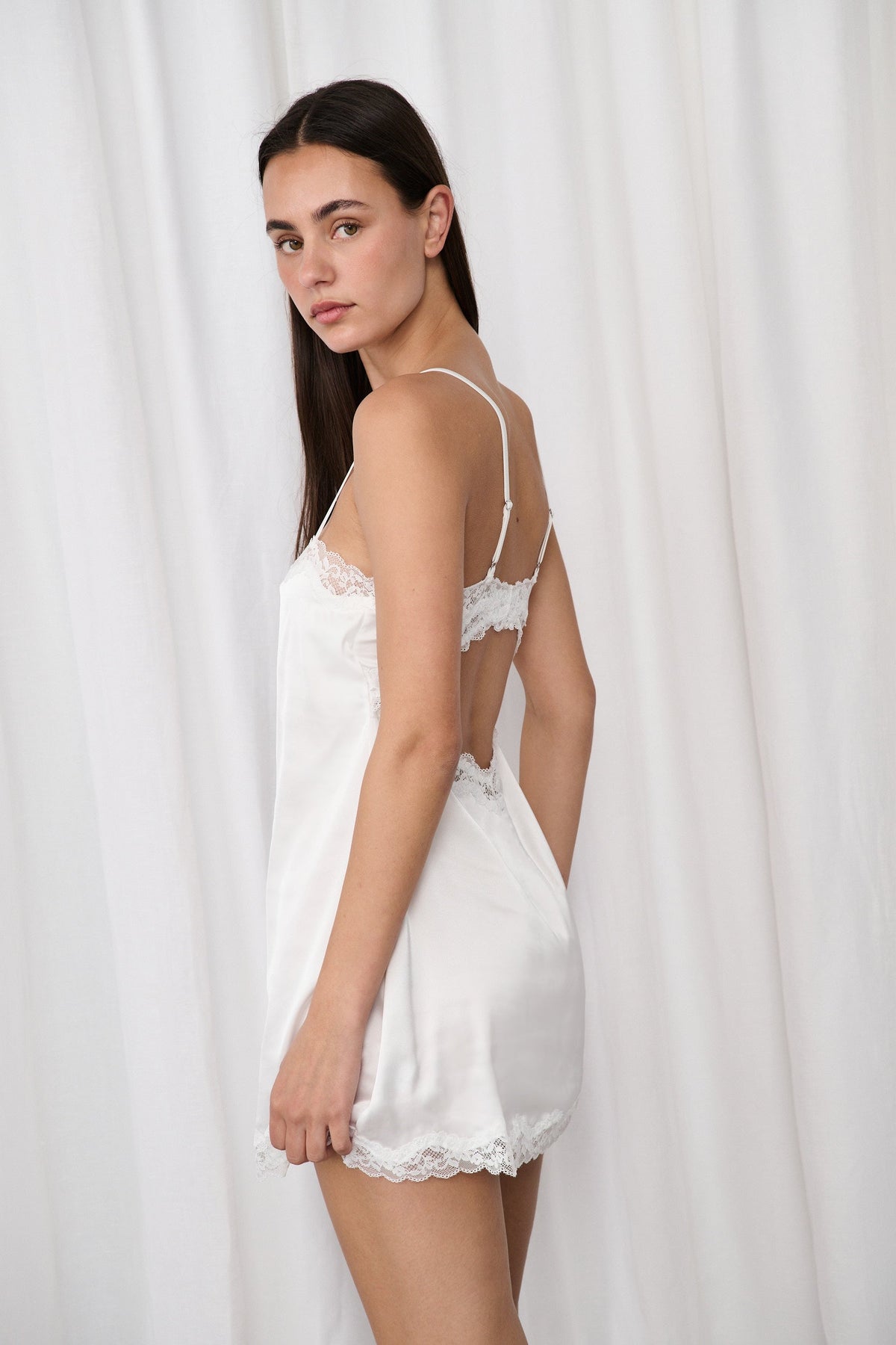 Sadie Slip Ivory