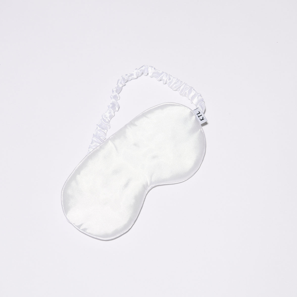 Daphne Satin Sleep Mask White