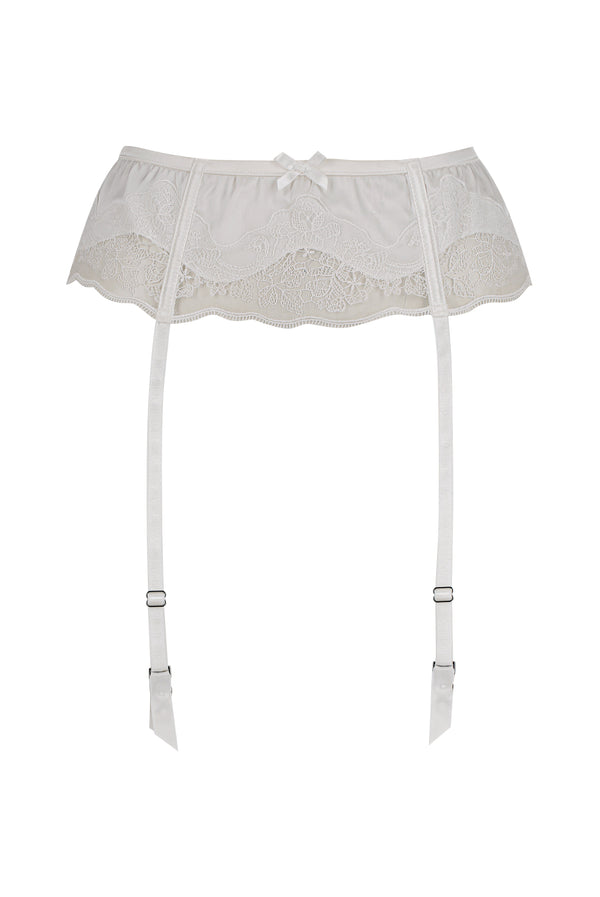 Kensie Garter Belt Ivory