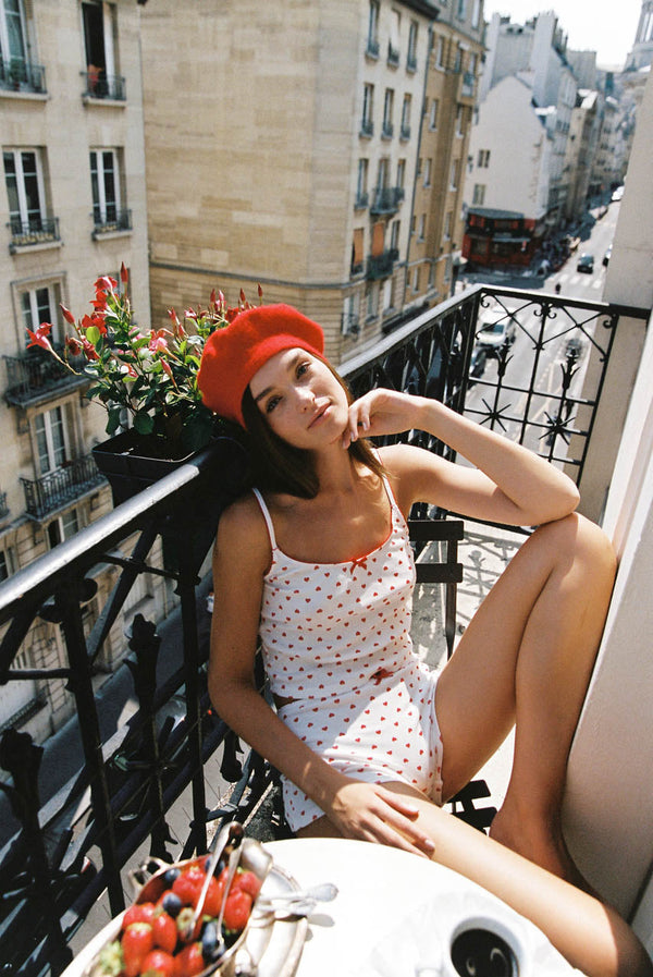 Hugo Singlet Heart Print