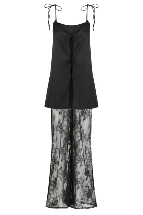 Lottie Pant Set Black