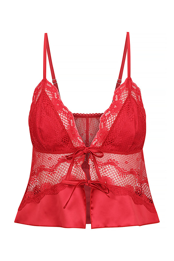 Lucille Camisole Red