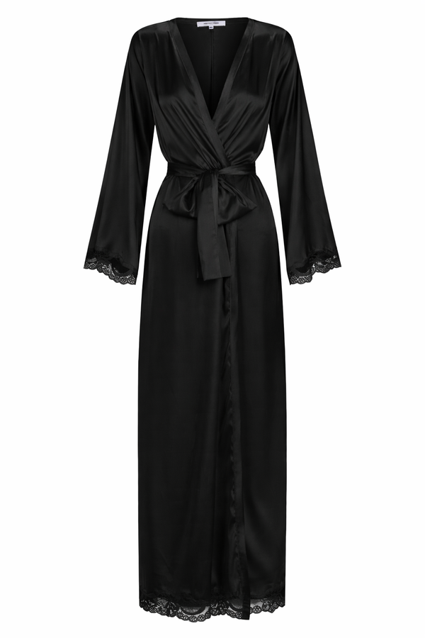 Madeline Robe Black