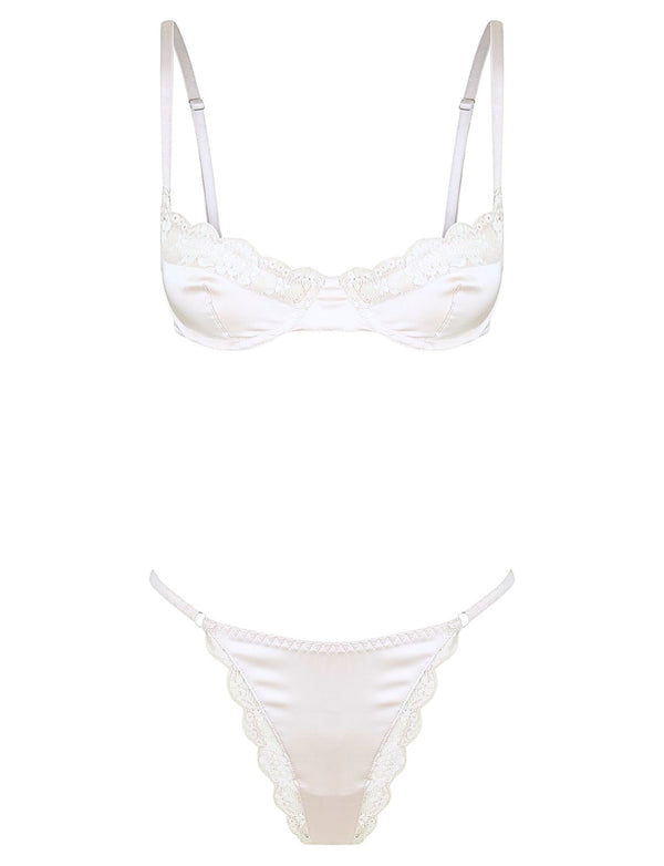 Bowie Thong White