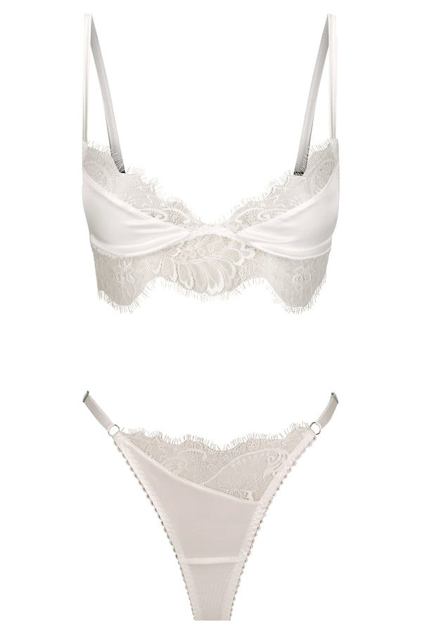 Rae Bralette Set Ivory