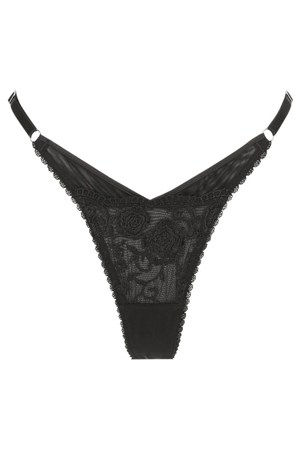 Risqué Thong Noir
