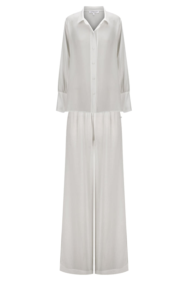 Ruby Pant Set Ivory