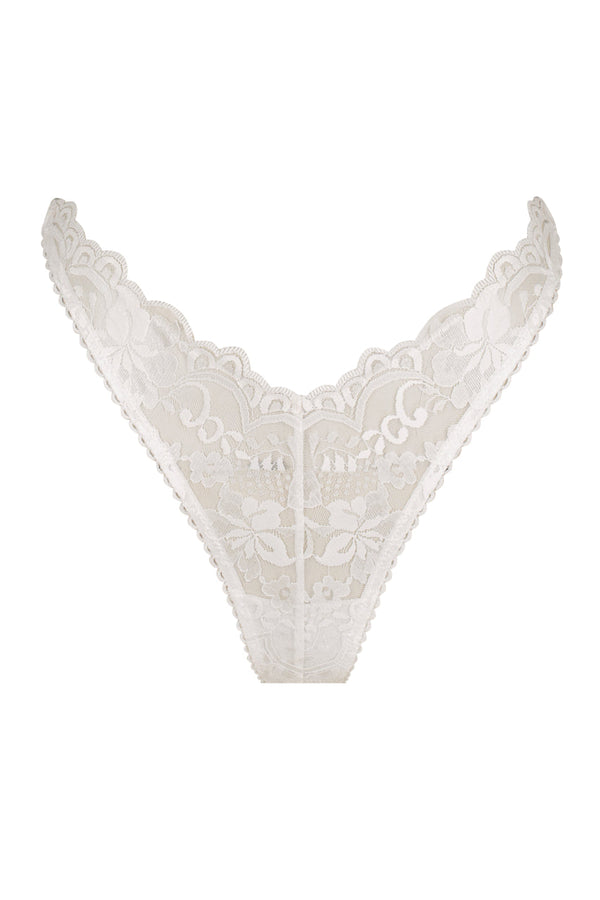 Sasha Thong White Sasha Thong White