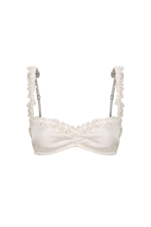 Stella Bralette Ivory