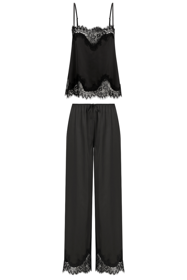 Olivia Pant Set Black