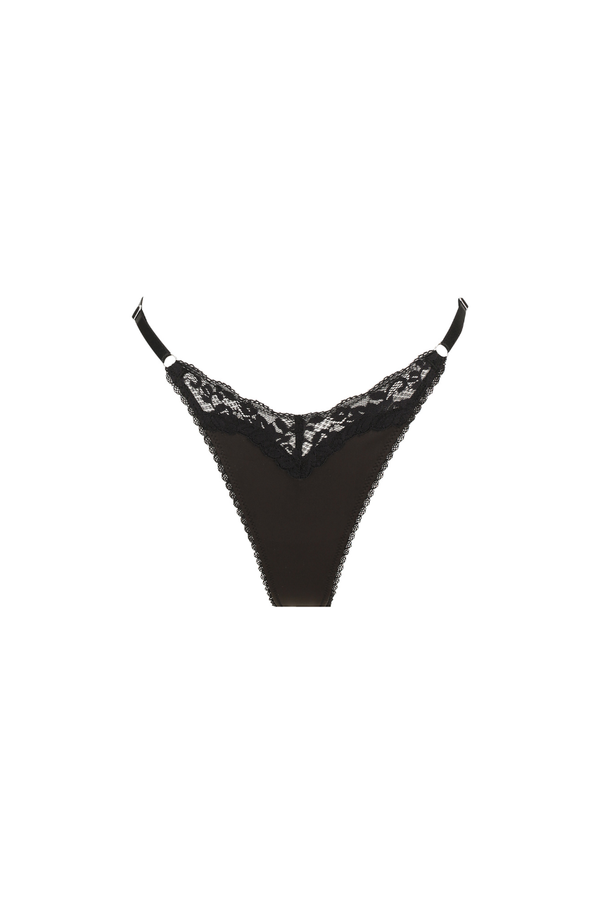 Sadie Thong Black
