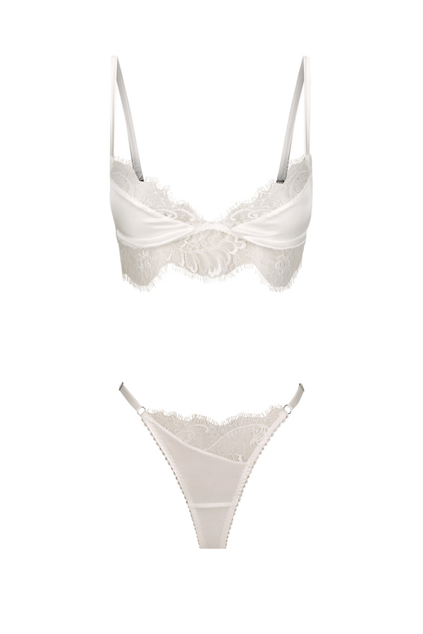 Rae Bralette Set Ivory