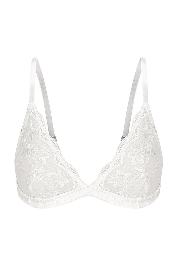 Mabel Bralette White